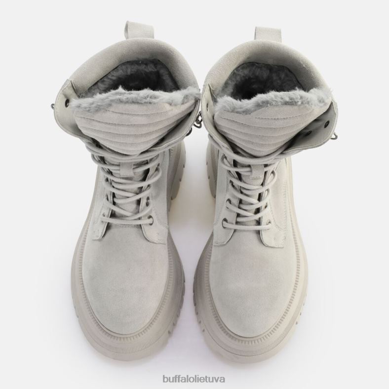 atspalvis laceup hi šiltas kulkšnies batas Buffalo pilka4D4XB137 |batai
