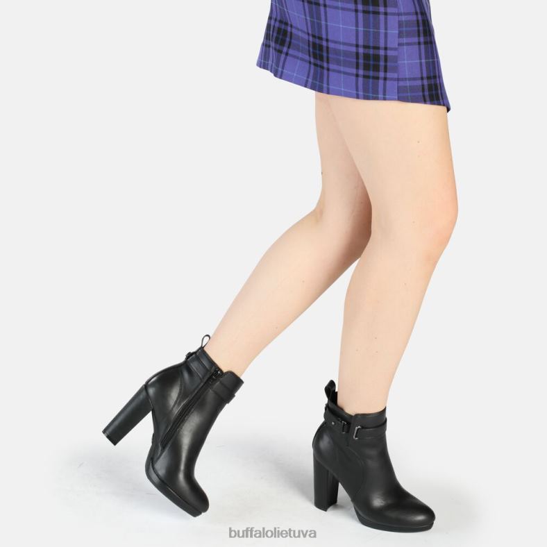 audrina 2 kulkšnies batai veganai Buffalo juodas4D4XB145 |batai