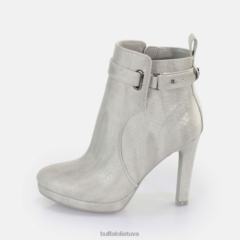 audrina kulkšnies batai veganė Buffalo gyvatė/šviesiai pilka4D4XB188 |batai