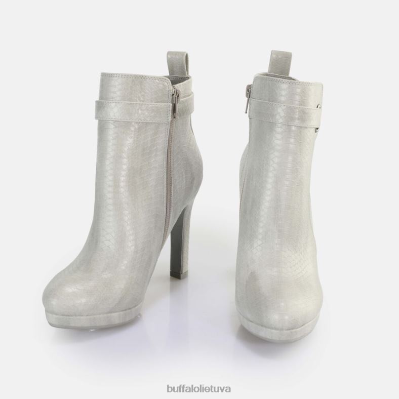 audrina kulkšnies batai veganė Buffalo gyvatė/šviesiai pilka4D4XB188 |batai