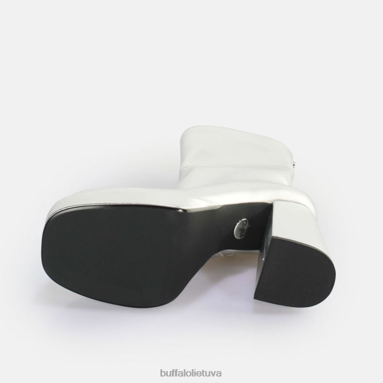 gali užsegamas užtrauktuku vidurinis batas veganiškas Buffalo sidabras4D4XB532 |batai