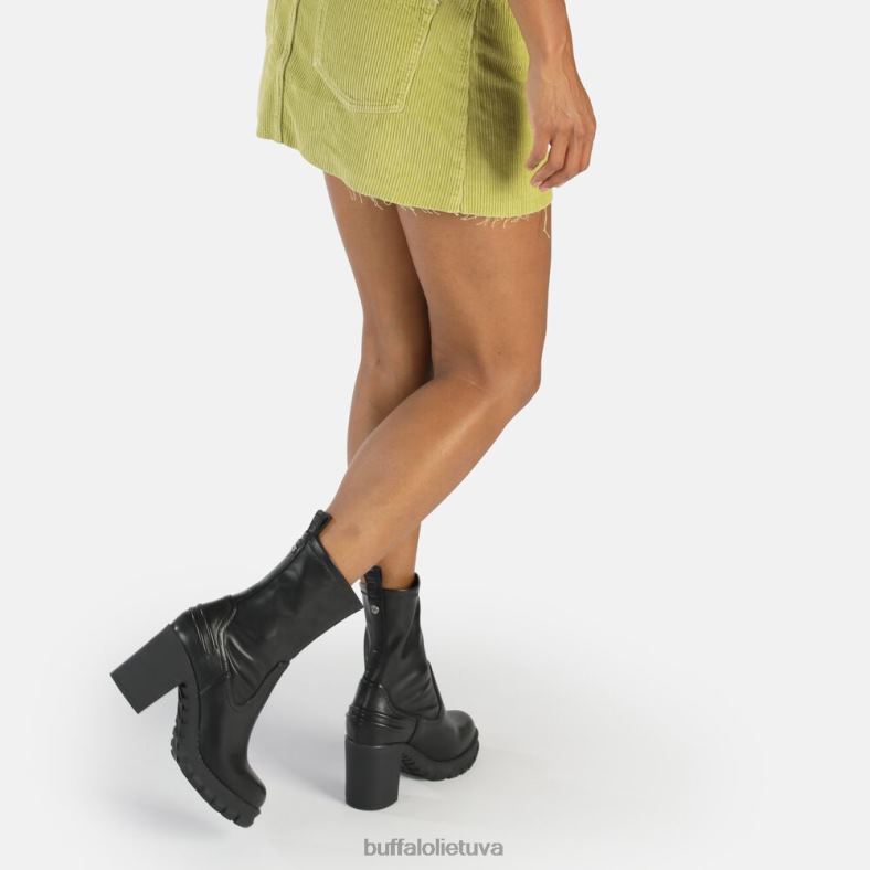 oslo kojinių kulkšnies batai veganai Buffalo juodas4D4XB838 |batai