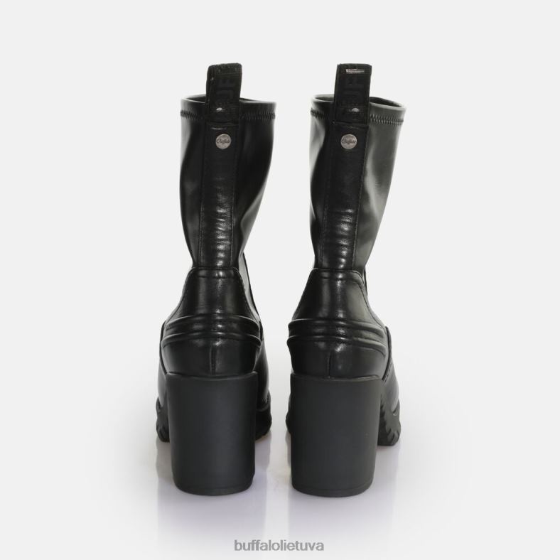 oslo kojinių kulkšnies batai veganai Buffalo juodas4D4XB838 |batai