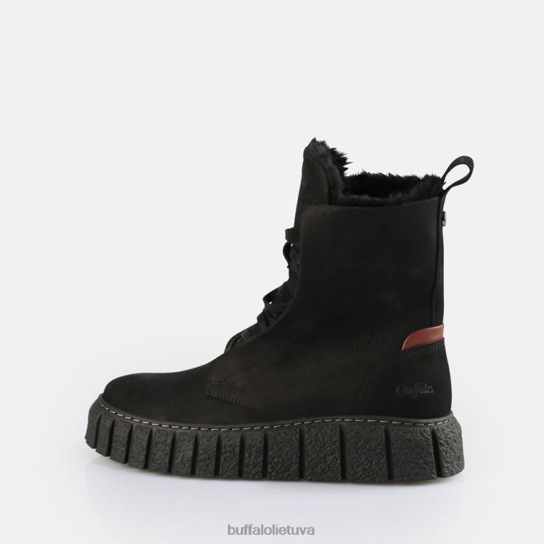rampa suvarstyti sveiki šilti kulkšnies batai Buffalo juodas4D4XB464 |batai