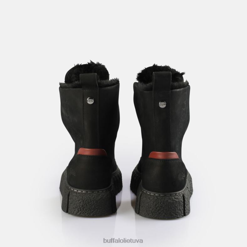 rampa suvarstyti sveiki šilti kulkšnies batai Buffalo juodas4D4XB464 |batai