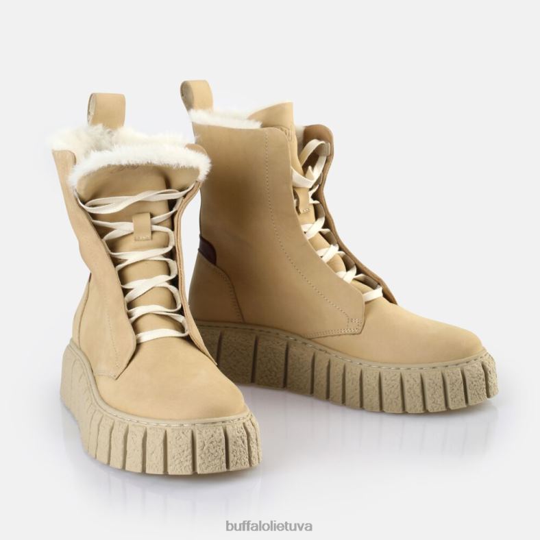 rampa suvarstyti sveiki šilti kulkšnies batai Buffalo kremas4D4XB466 |batai
