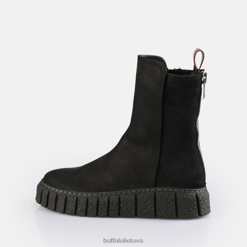 rampa užtrauktuku šilti batai Buffalo juodas4D4XB465 |batai