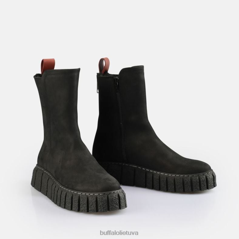 rampa užtrauktuku šilti batai Buffalo juodas4D4XB465 |batai