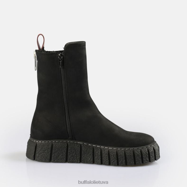 rampa užtrauktuku šilti batai Buffalo juodas4D4XB465 |batai