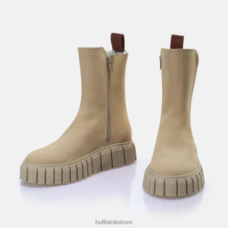 rampa užtrauktuku šilti batai Buffalo kremas4D4XB301 |batai