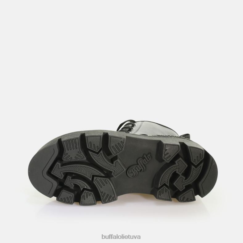 raven laceup sveiki, kulkšnies batai veganai Buffalo juodas4D4XB898 |batai