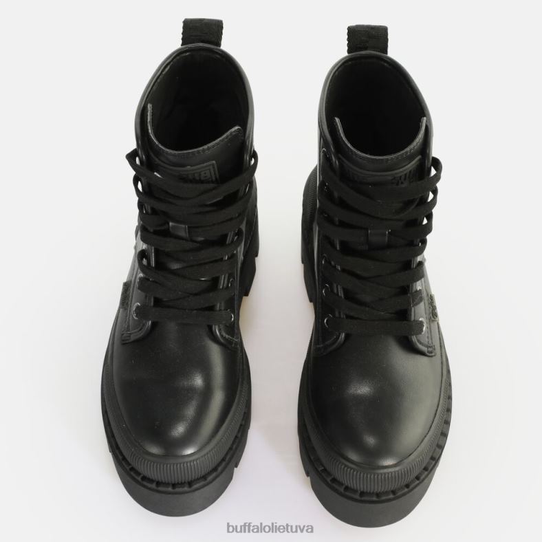 raven laceup sveiki, kulkšnies batai veganai Buffalo juodas4D4XB898 |batai