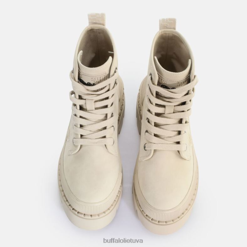 raven laceup sveiki, kulkšnies batai veganai Buffalo kremas4D4XB691 |batai