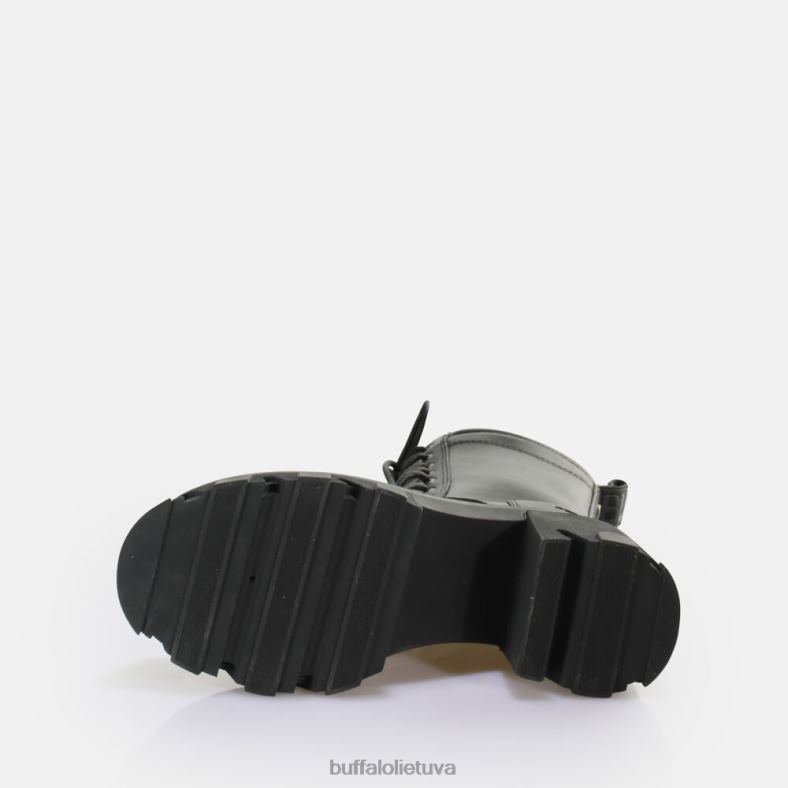 riot lace hi ankle-boot vegan Buffalo juodas4D4XB821 |batai