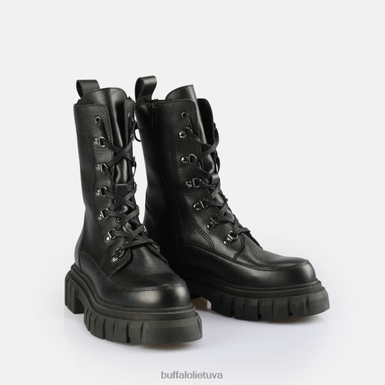 scape laceup labas šiltas kulkšnies batas Buffalo juodas4D4XB505 |batai
