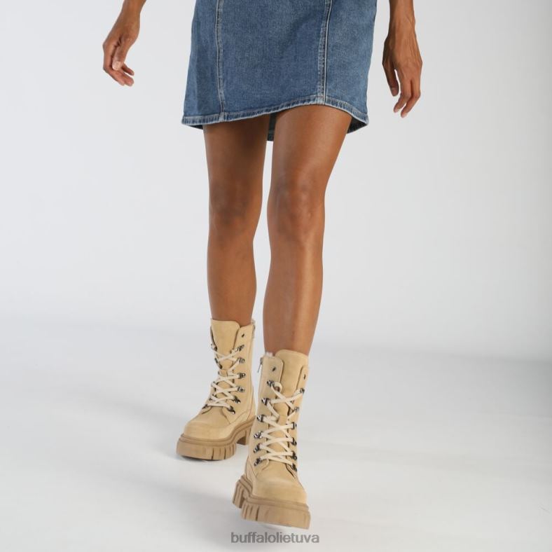 scape laceup labas šiltas kulkšnies batas Buffalo kremas4D4XB506 |batai