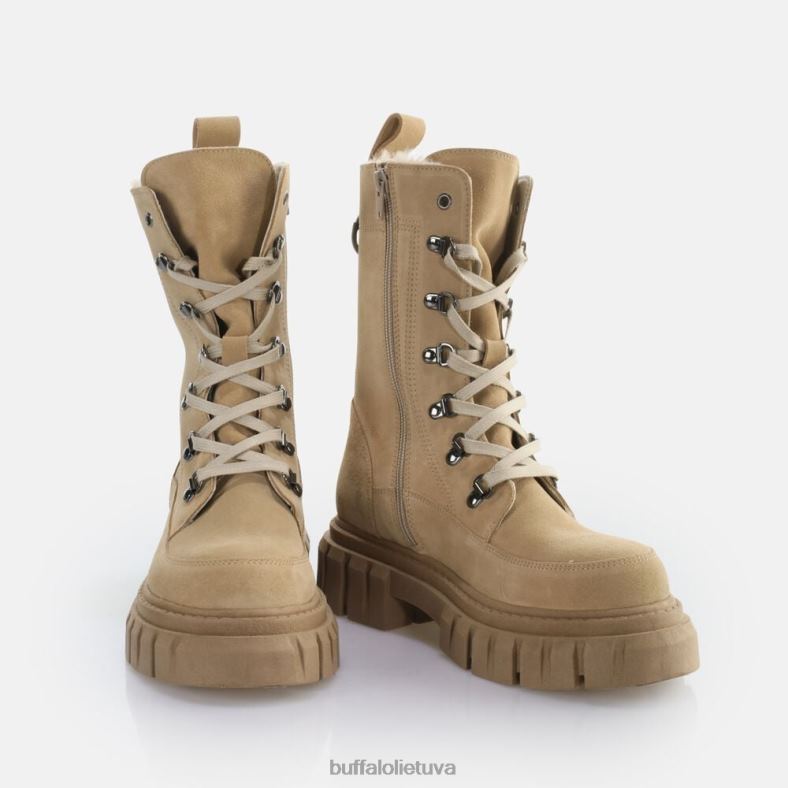 scape laceup labas šiltas kulkšnies batas Buffalo kremas4D4XB506 |batai