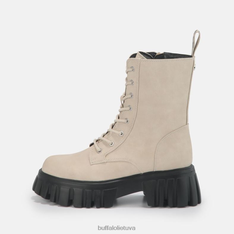 selen ankle boot flat vegan Buffalo kremas4D4XB521 |batai