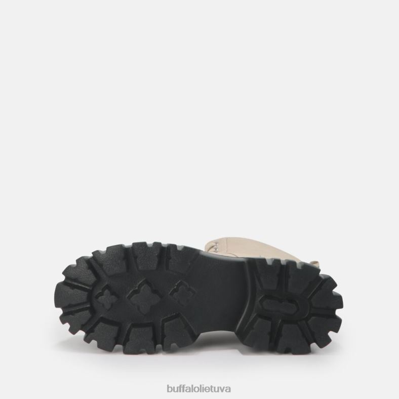 selen ankle boot flat vegan Buffalo kremas4D4XB521 |batai