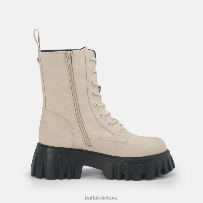 selen ankle boot flat vegan Buffalo kremas4D4XB521 |batai