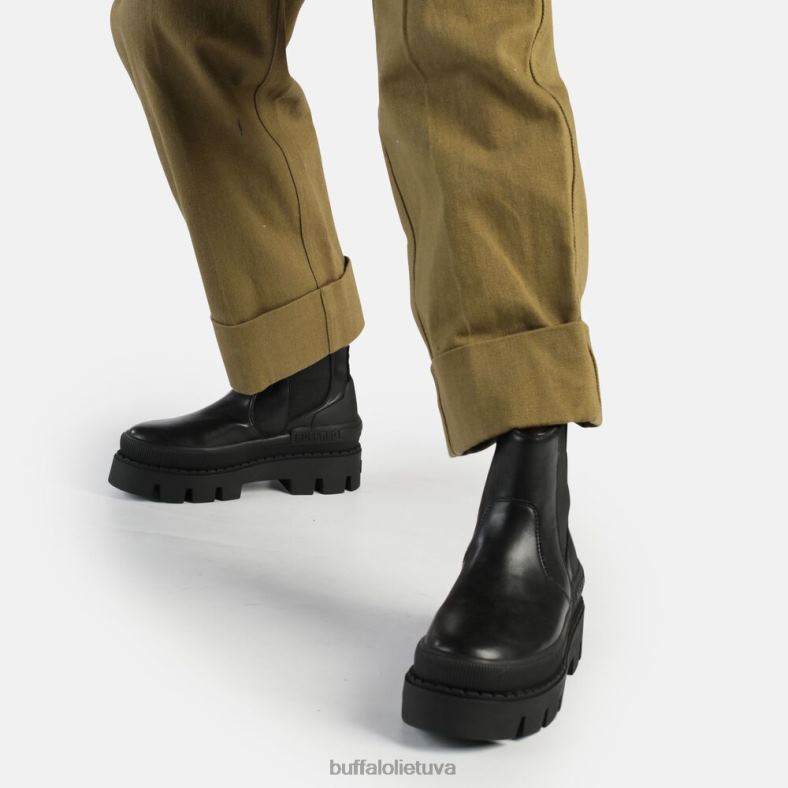 varnas chelsea kulkšnies batų veganas Buffalo juodas4D4XB487 |batai