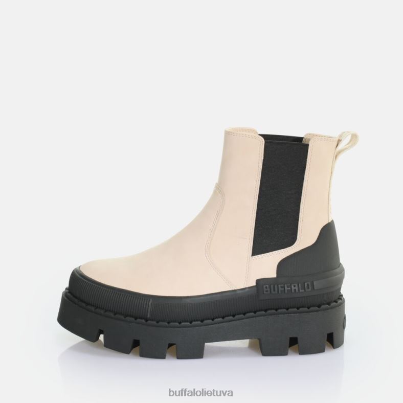 varnas chelsea kulkšnies batų veganas Buffalo kreminė/juoda4D4XB486 |batai
