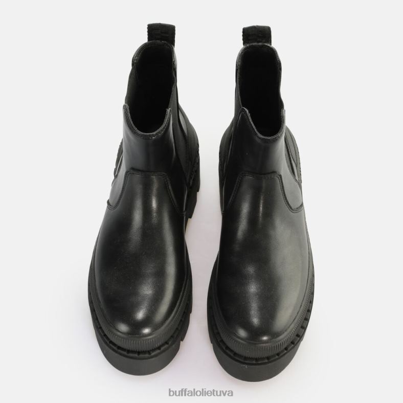 varnas chelsea veganiškas kulkšnies batas Buffalo juodas4D4XB571 |batai