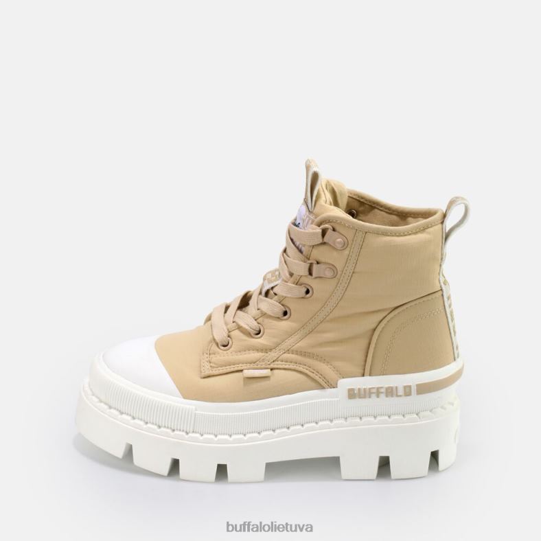 varnas labas bootie veganas Buffalo smėlio spalvos4D4XB892 |batai