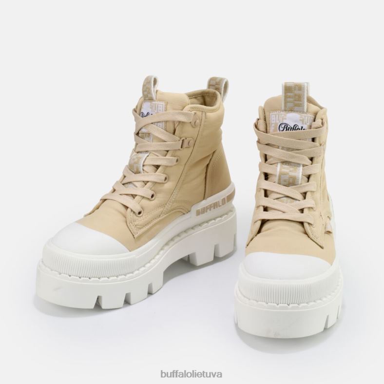 varnas labas bootie veganas Buffalo smėlio spalvos4D4XB892 |batai