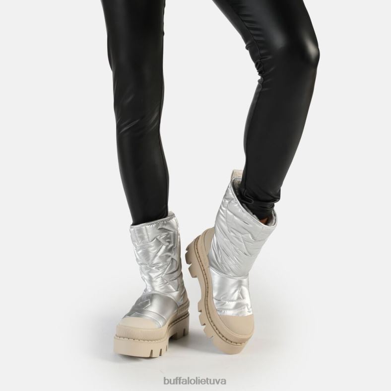 varnas sniego batas kulkšnies batas veganas Buffalo sidabras4D4XB476 |batai