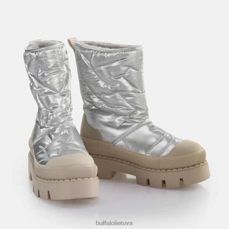 varnas sniego batas kulkšnies batas veganas Buffalo sidabras4D4XB476 |batai