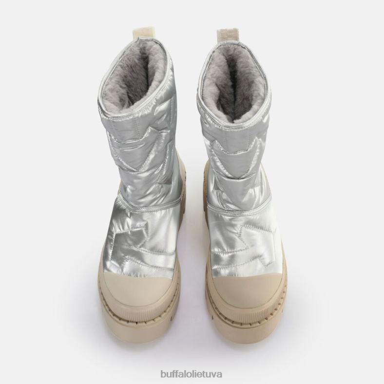 varnas sniego batas kulkšnies batas veganas Buffalo sidabras4D4XB476 |batai