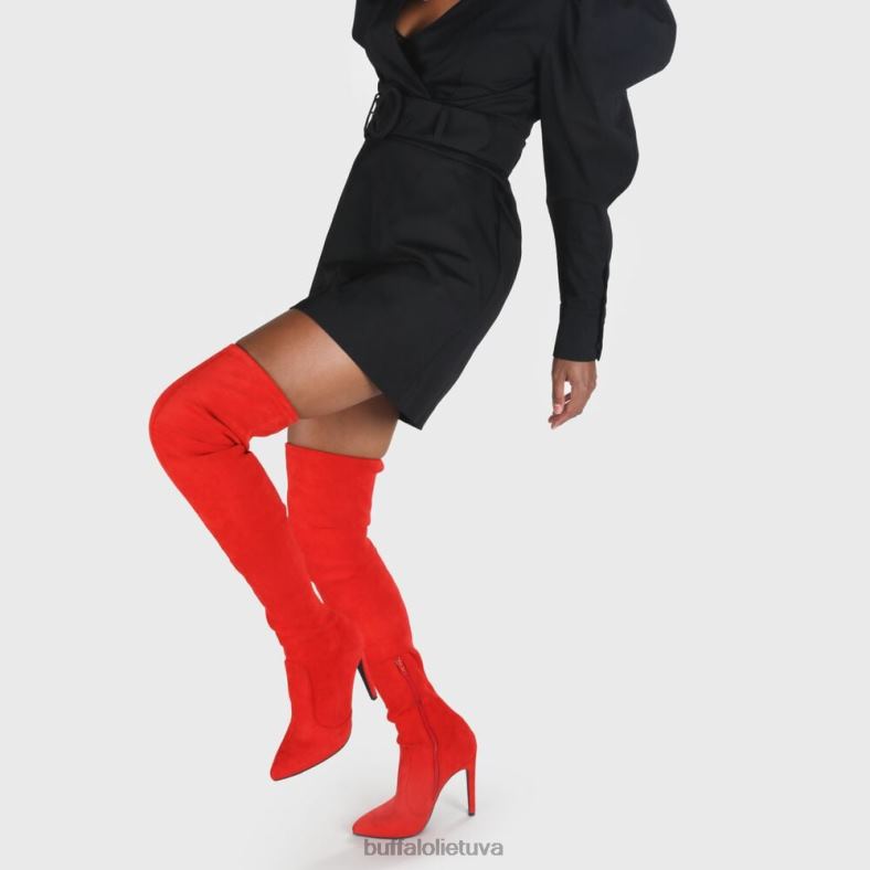 Marjorie virš kelių veganė Buffalo raudona4D4XB104 |batai