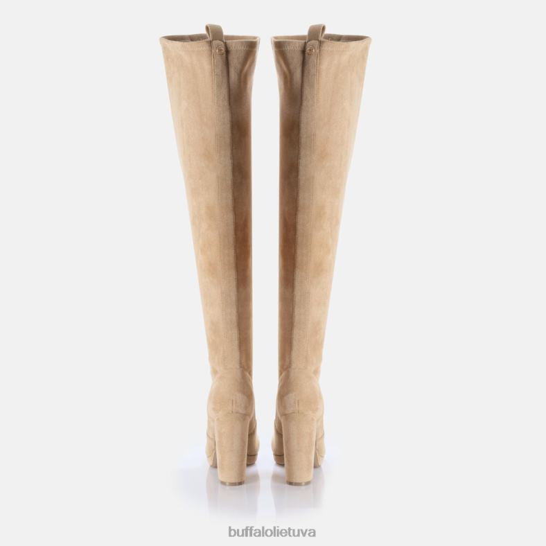 amy overknee boot veganė Buffalo kremas4D4XB760 |batai