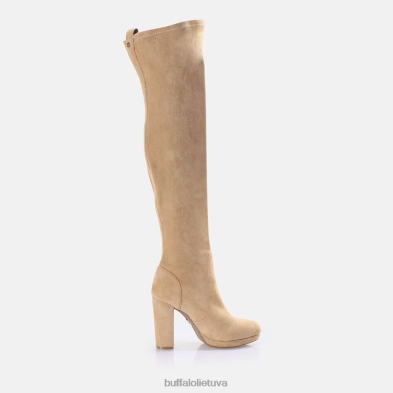 amy overknee boot veganė Buffalo kremas4D4XB760 |batai