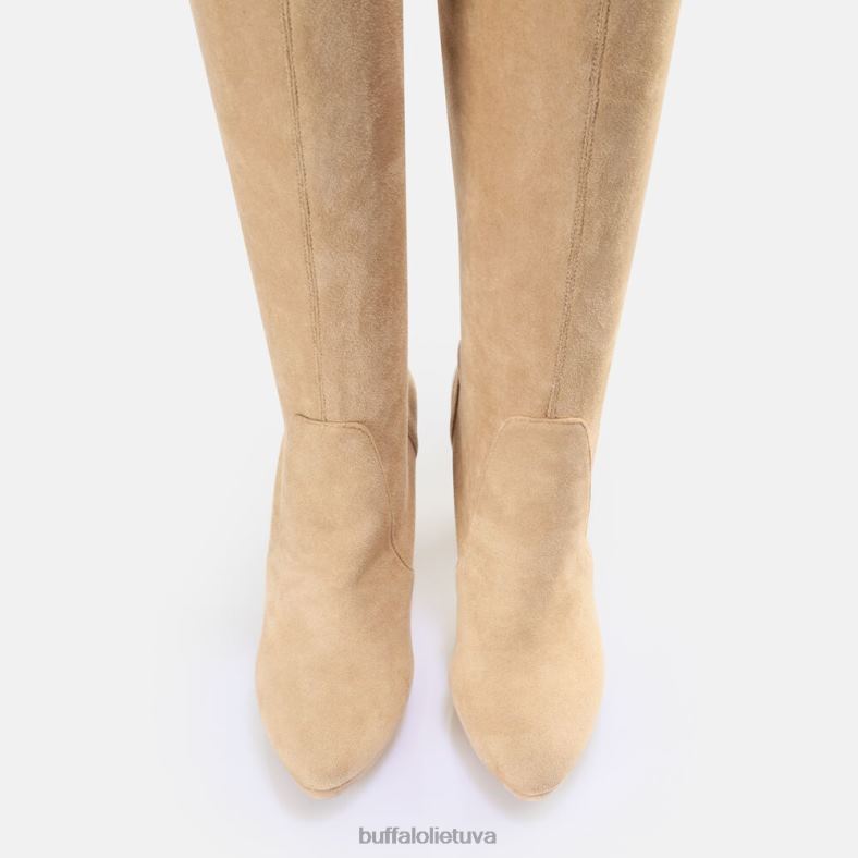 amy overknee boot veganė Buffalo kremas4D4XB760 |batai