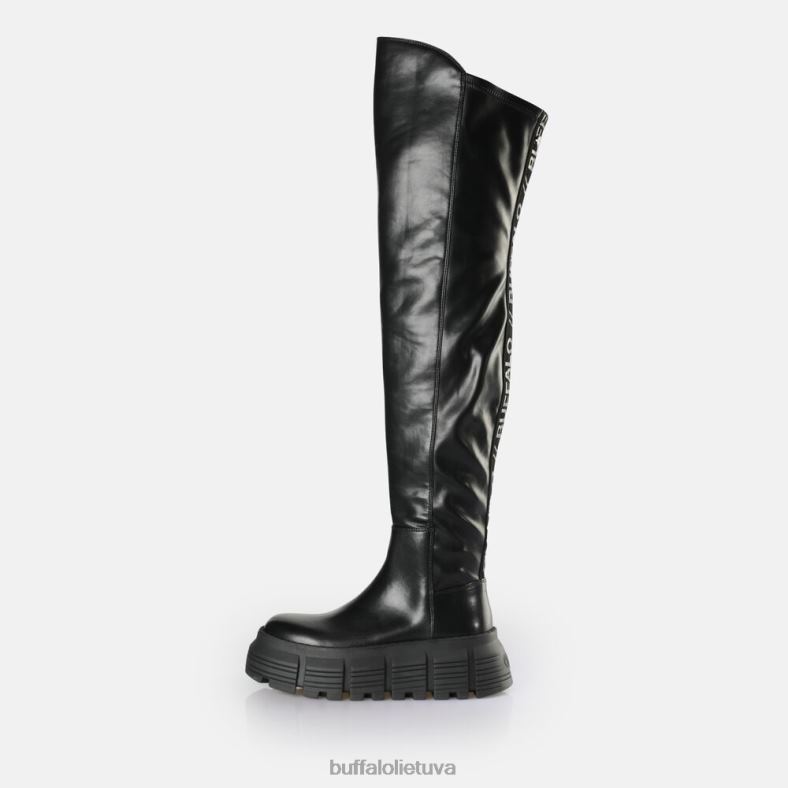 ava overknee boot vegan Buffalo juodas4D4XB737 |batai