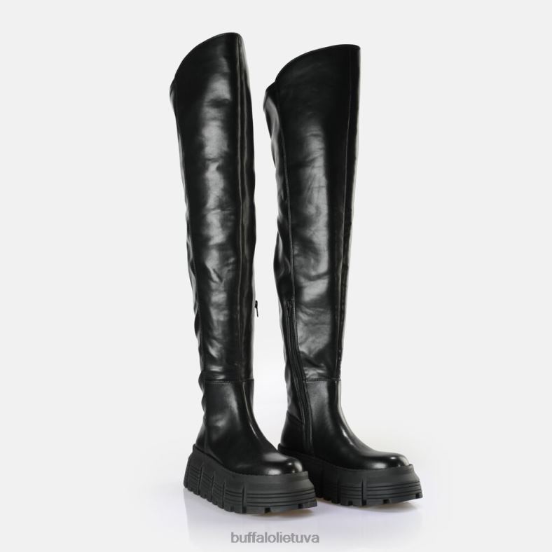 ava overknee boot vegan Buffalo juodas4D4XB737 |batai