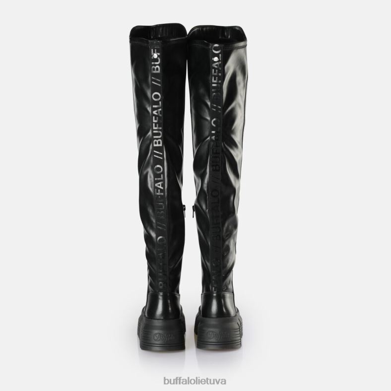 ava overknee boot vegan Buffalo juodas4D4XB737 |batai