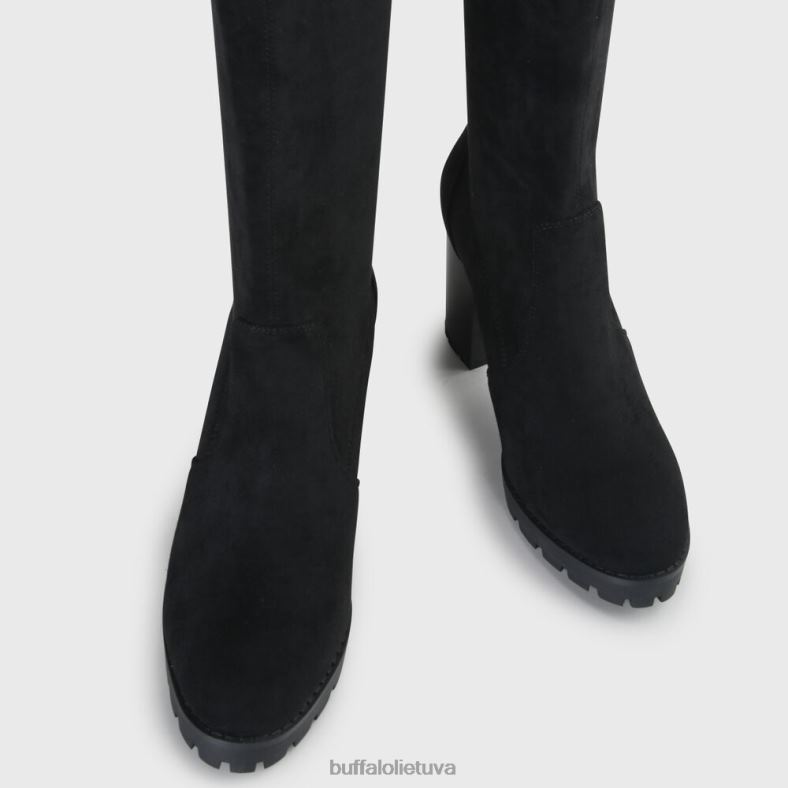 madyson overknee veganė Buffalo juodas4D4XB560 |batai