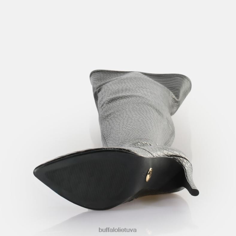 marjorie overknee mid boot veganė Buffalo juodas4D4XB823 |batai