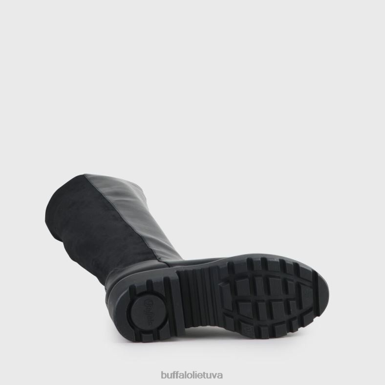 mireya batai ant kelių veganiški Buffalo juodas4D4XB477 |batai