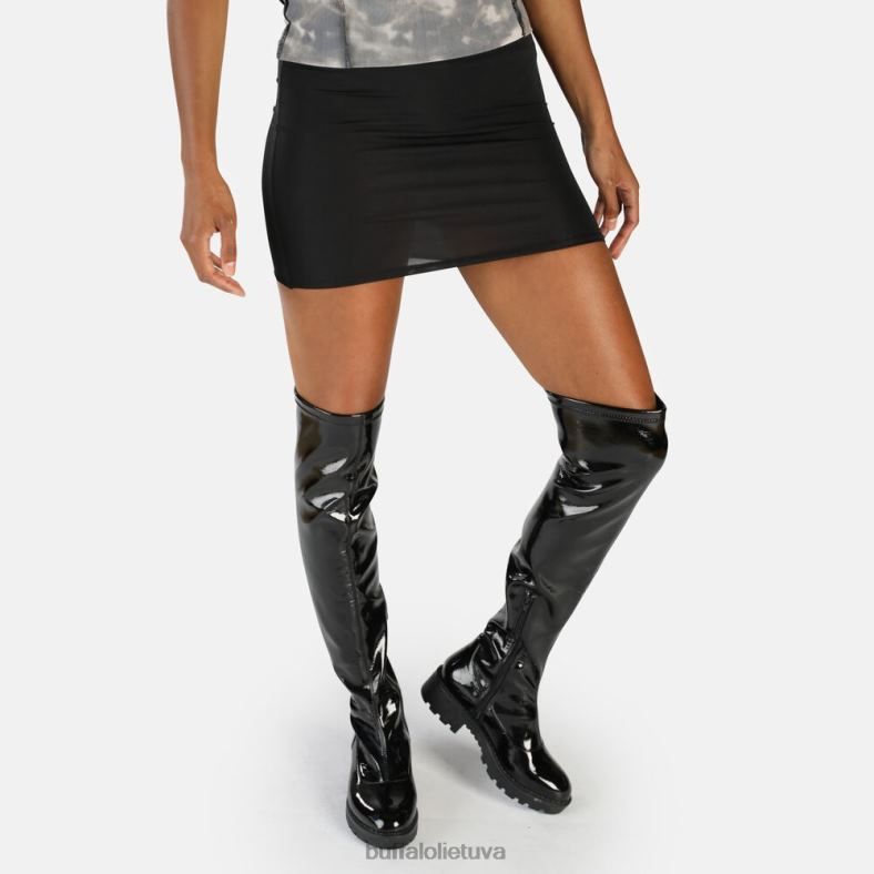 myrna overknee boot vegan Buffalo juodas4D4XB511 |batai