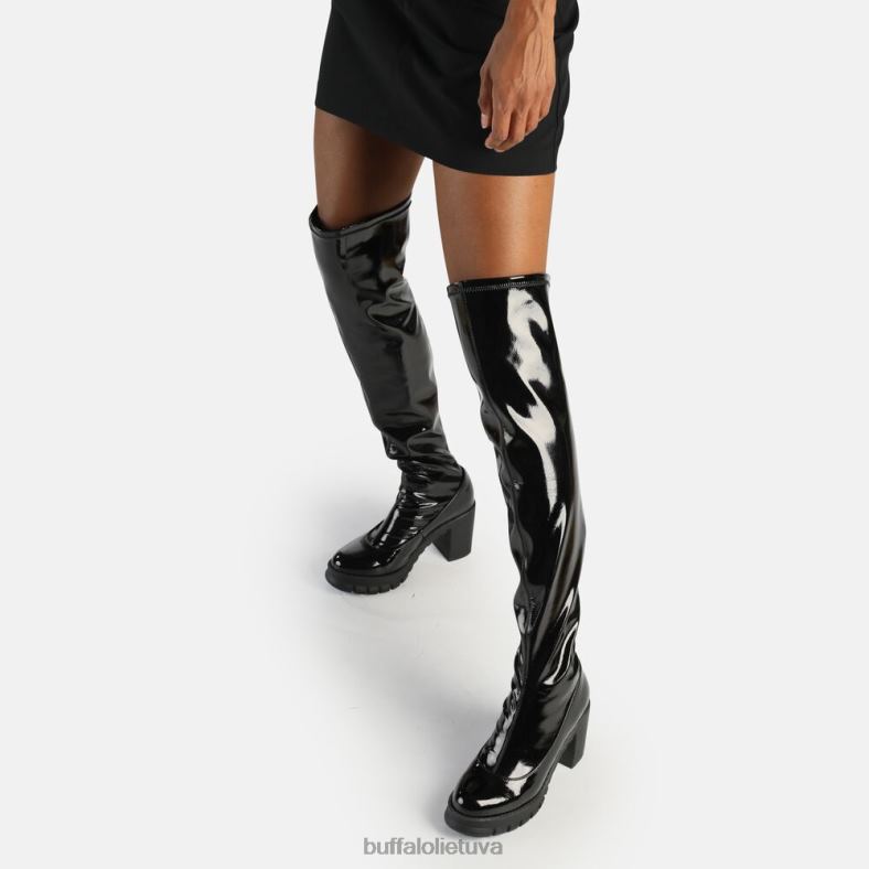 osle per boot vegan Buffalo juodas4D4XB824 |batai