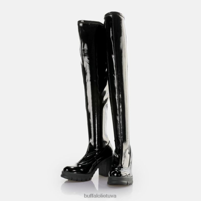 osle per boot vegan Buffalo juodas4D4XB824 |batai