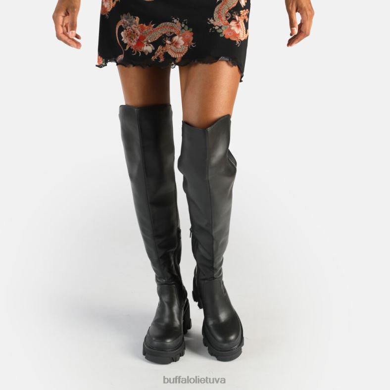 riaušės dėl įkrovos veganų Buffalo juodas4D4XB563 |batai