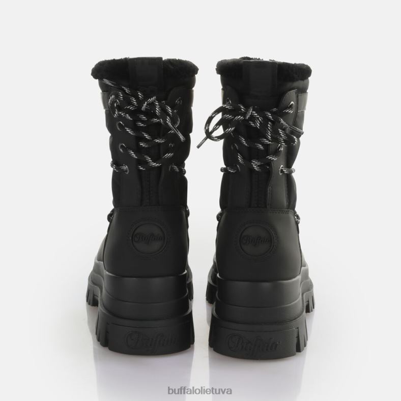 aspha Blizzard šiltas batas veganas Buffalo juodas4D4XB830 |batai