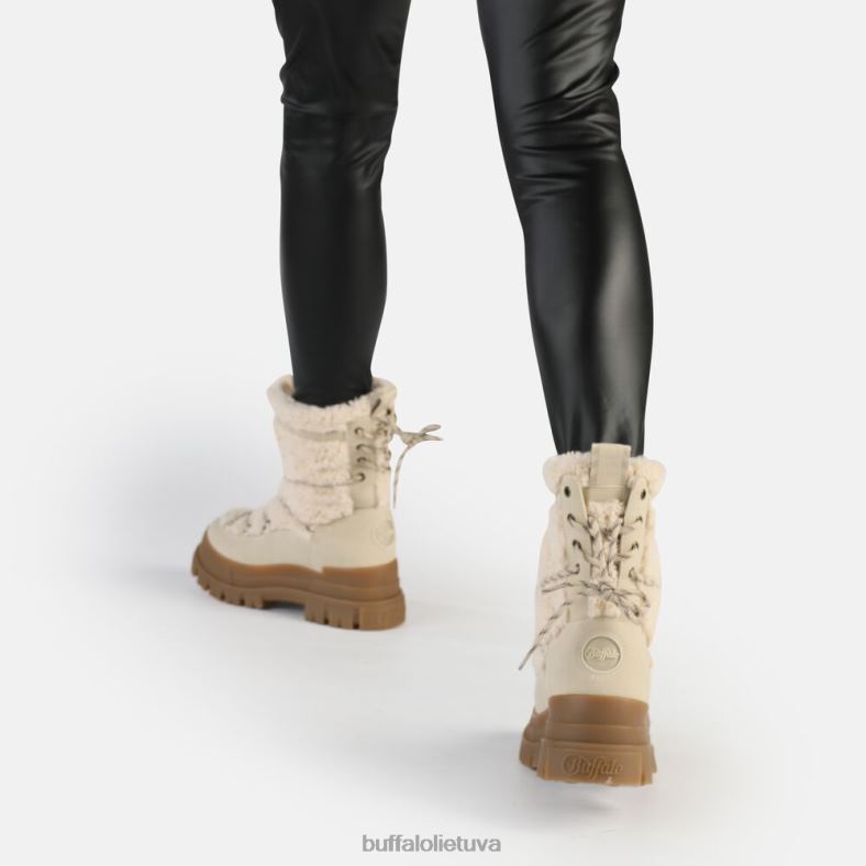 aspha Blizzard šiltas batas veganas Buffalo kremas4D4XB804 |batai