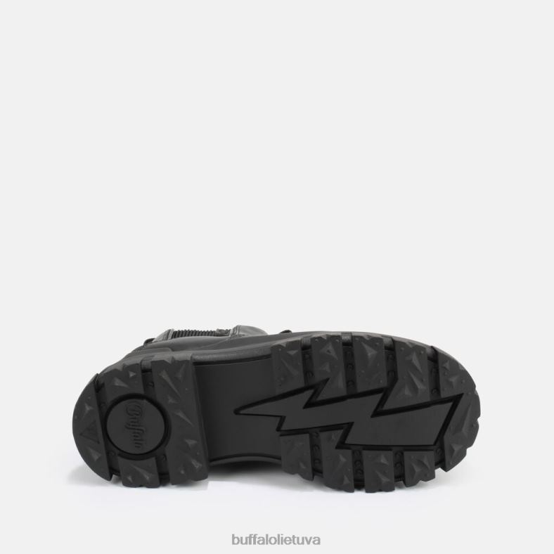 aspha Chelsea šilta veganiška nappa Buffalo juodas4D4XB353 |batai