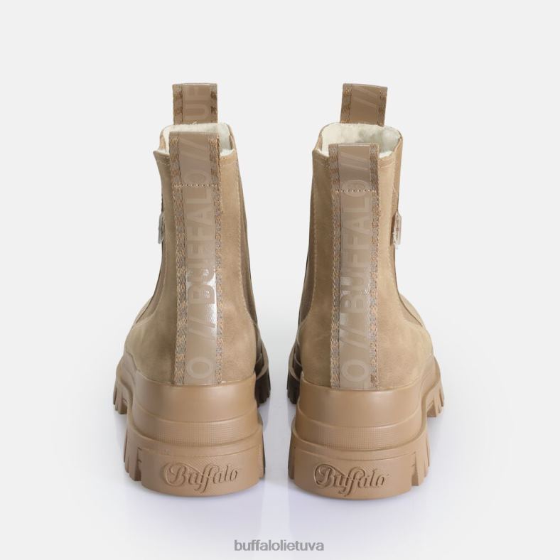 aspha chelsea vidutinio veganiško nubuko kailio Buffalo rudas4D4XB580 |batai